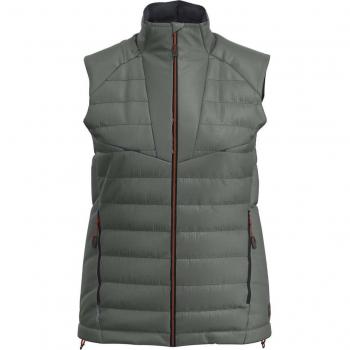 Chaqueta y Chaleco Ternua Bidasoa para Mujer en Verde Oscuro, Ideal para Trabajo