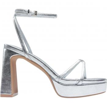 Sandalia Greta Plata de Tacón y Plataforma MIM - Elegante y Cómodo, Sandalias Greta mujer plataforma tacón bloque
