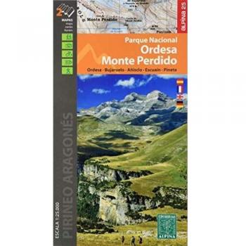 P. N. Ordesa y Monte perdido 1: 25.000