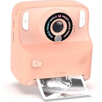 Cámara Instantánea Pixiprint MOB digital rosa con capacidad para 420 fotos y recambios incluidos