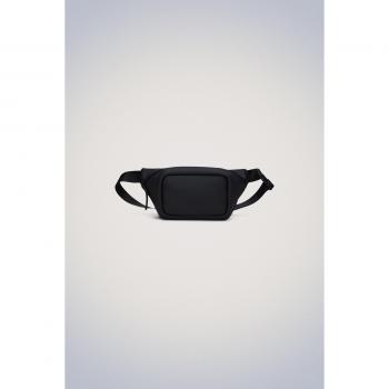 Rains Bum Bag Mini - Black, One Size, Female