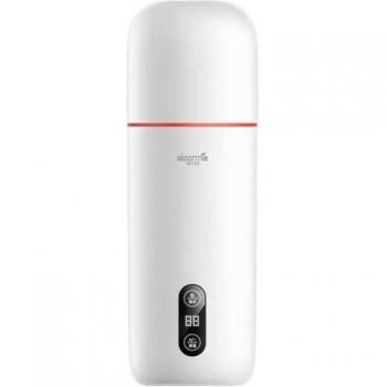 Hervidor eléctrico Deerma DR050, mini czajnik/termos de 350 ml, 300 W, blanco y acero inoxidable