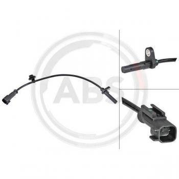 Sensor ABS A.B.S. 30188 - Sensor de velocidad de rueda, compatible con vehículos para el sistema de frenos antibloqueo (ABS), fabricado por A.B.S., número de pieza 30188, diseñado para garantizar un