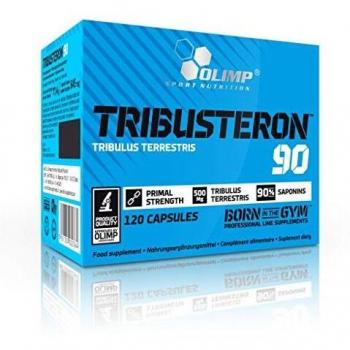Olimp Sport Nutrition Testosterona, Tribulus Terrestris, 90 - 120 Cápsulas, 74.4 g