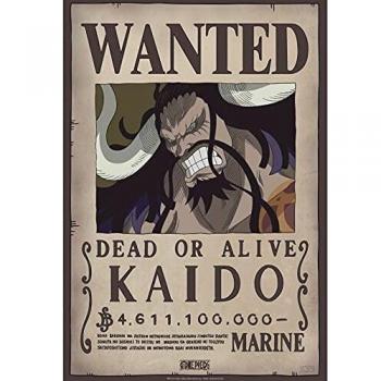 ONE PIECE - Poster Wanted Kaido (52x35