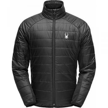 Spyder Active Sports Men's Glissade Insulator Jacket, Black, X-Large