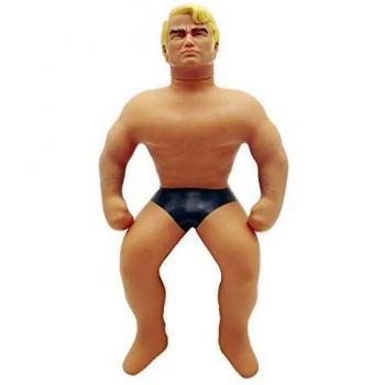 STRETCH - Stretch Line Armstrong, Mister Músculo, muñeco que se estira hasta 4 veces su tamaño por su con relleno, se puede doblar, retorcer, estirar y vuelve a su forma original, Famosa