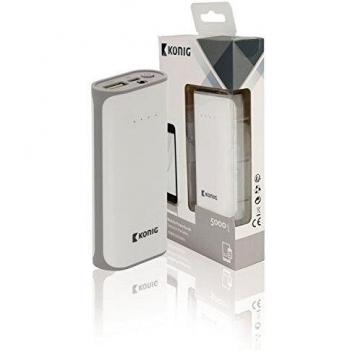 König KNPB5000WH Bateria Portatil USB de 5000