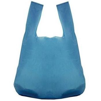 Reciclado Azul chaleco bolsas de plástico estilo 11 x 17 x 21 Pack de 100