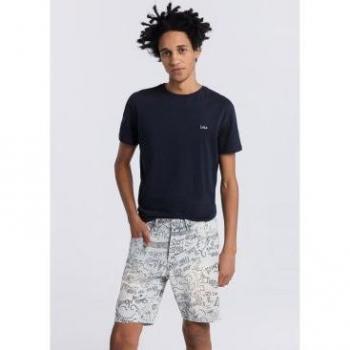 LOIS JEANS - Bermuda Tejana - Caja Media - Tallaje en Pulgadas