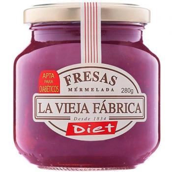 La Vieja Fábrica Mermelada de Fresas Diet - 3 frascos