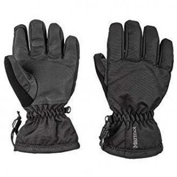 Marmot Girl'S Glade Glove Guantes Rígidos para Esquí Y Snowboard, Agua, Resistentes Al Viento, Hombre, Black, S