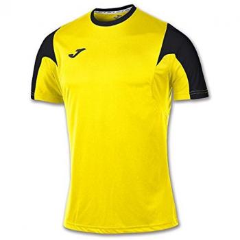 Joma - Camiseta estadio amarillo-negro m/c para hombre
