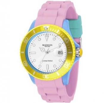 Reloj Mujer Time Force Analogico Cuarzo Correa Caucho TF1110L-03 27mm