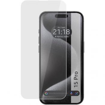 Protector Cristal Templado para iPhone 15 Pro (6.1) - Protección Contra Rasguños, Vidrio