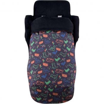 Saco para silla Maclaren Jyoko Happy Dino con forro polar impermeable