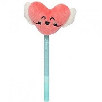 Mr. Wonderful Pen with plush character - Winged heart, WOA11148SM