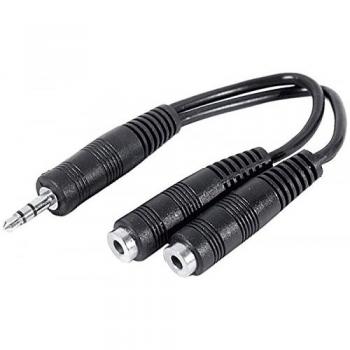 Adaptador Doble de Jack 3.5mm