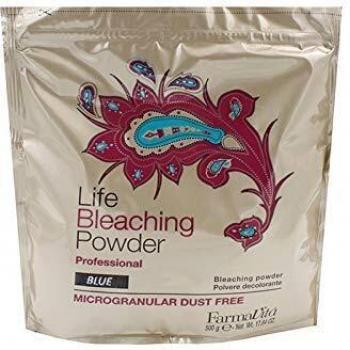 Farmavita Life Professional Blue Bleaching Powder 500g Aluminium Bag