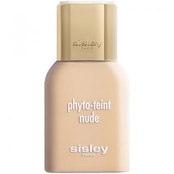 Sisley Phyto Teint Nude Makeup Base 30 ml - Brightening and moisturising foundation for a natural look, shade 00W Shell