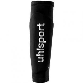 uhlsport CARBONFLEX EVO espinilleras, Adultos Unisex, Negro, M