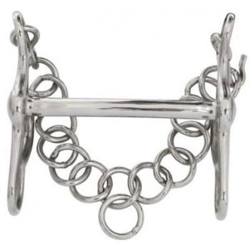 Pony de Post kandare, Acero Inoxidable