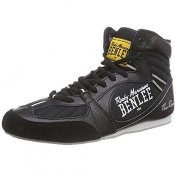 Benlee The Rock Men's Boxing Shoes Black/Concrete Grey Size 42