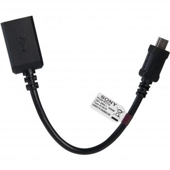 Cable micro USB a adaptador USB Sony EC-310 para transferencia de datos, original, color negro