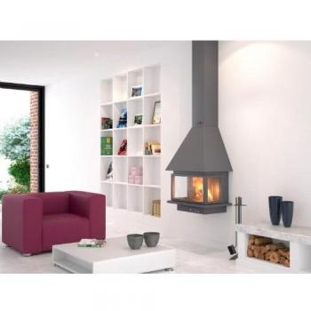 Chimenea Metálica Suspendida Scoria S 12 kW CH57 F10-PC