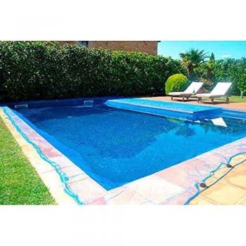 Fun & Go 81033 Malla para Piscina Leaf Pool Cover, Multicolor, 4x4 m