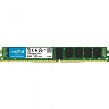 Crucial - DDR4-16 GB - DIMM de 288 Pines de Perfil Muy bajo - 2666 MHz / PC4-21300 - CL19-1.2 V - Sin búfer - ECC, CT16G4XFD8266