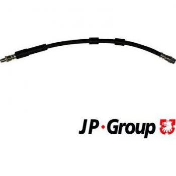 Latiguillo de freno JP GROUP 4161601400 - Manguera flexible para el sistema de frenos, fabricada en goma resistente, con conectores metálicos, diseñada para ofrecer alta durabilidad y resistencia a la presión hidráulica