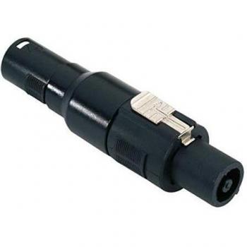Adam Hall 7866 Adaptador Conector Altavoz estándar 4 Pines a XLR Macho
