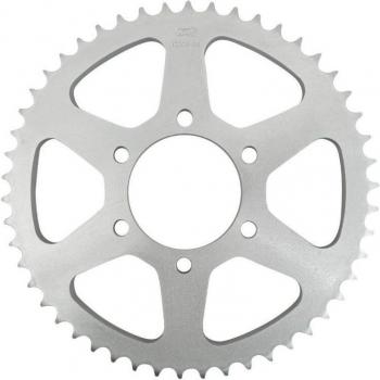 Corona de acero estándar AFAM 51 dientes - 428 para Yamaha TW 125, XT 125, XT 350 y TY 125 (1999-2006 / 1976-1989 / 1977-1980 /