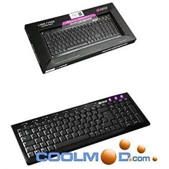 Hiper Ultra Slim Aluminio Black - Teclado