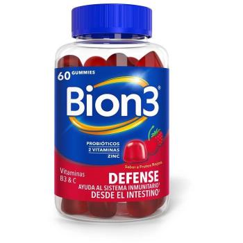 BION3 DEFENSAS 60 GOMINOLAS - Suplemento de Defensa Inmunológica con Sabor a Frutos Rojos