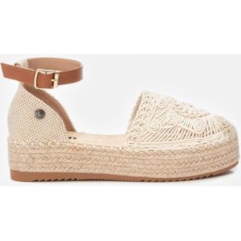 Sandalias de plataforma Refresh beige 171952
