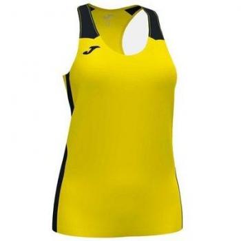 Joma Record II Women's Yellow-Black Tank Top