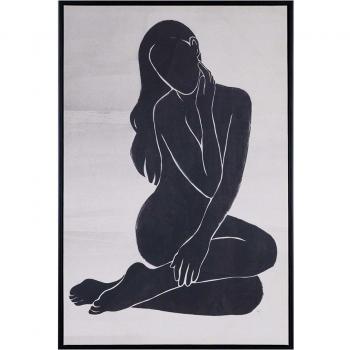 Cuadro Lienzo Mujer 63 X 93 Cm - Originalidad