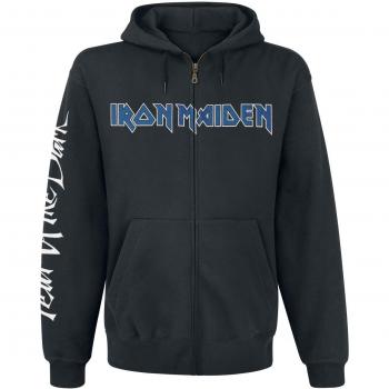 Iron Maiden Fear Of The Dark Sudadera capucha con cremallera Negro S