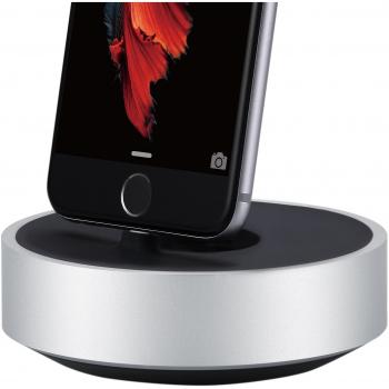 Justmobile hoverdock estación Dock para móvil Smartphone Negro, Plata.