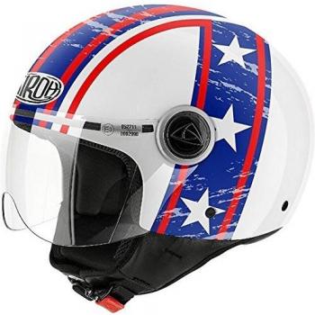 Airoh - Casco Compact Jet Shield, Hombre mujer, turquesa, XL