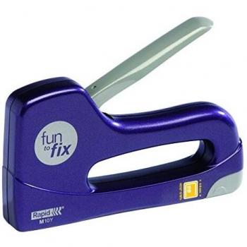 RAPID 23317600 - Grapadora clavadora manual FunToFix M10Y blíster