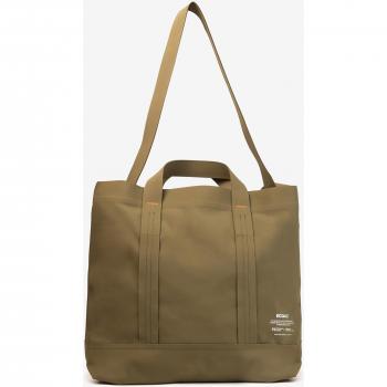 Bolso de hombro ecológico para mujer con doble asa y cierre de cremallera, modelo Bonded en verde, hecho de poliéster reciclado y sostenible