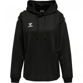 Hummel Women's Black Poly Sweat Hoodie hmlhmlcore XK