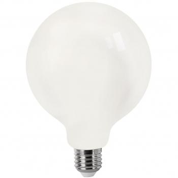 Bombilla LED Filamento Globo G125 Opal E27 4W Fría Matel