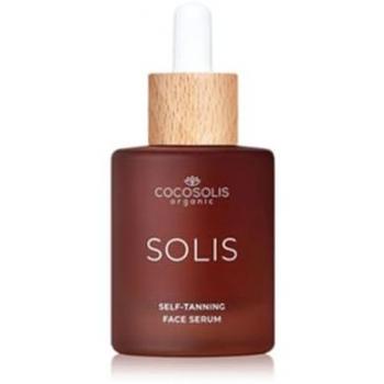 Cocosolis Solis Self-Tanning Face Serum 50 ml - Long-Lasting, Streak-Free Tan with Hydrating Care