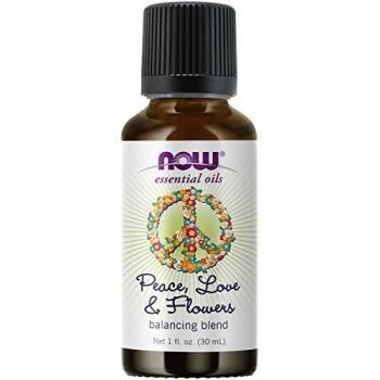 NOW Foods Peace, Love & Flowers Balancing Essential Oil Blend - 30 ml