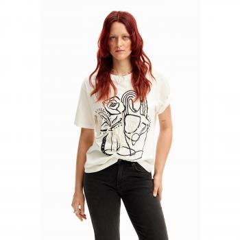Camiseta Desigual arty blanco