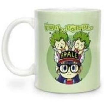 Taza Dr.Slump Arale y Gatchans